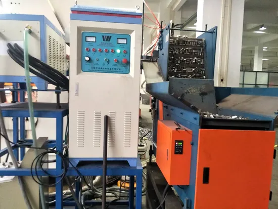 Attrezzatura per saldatura con riscaldamento a induzione ad alta frequenza con lama per sega elettrica IGBT 120kw